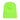 Skully Hat Neon Green 12 CT