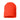 Skully Hat Neon Orange 12 CT